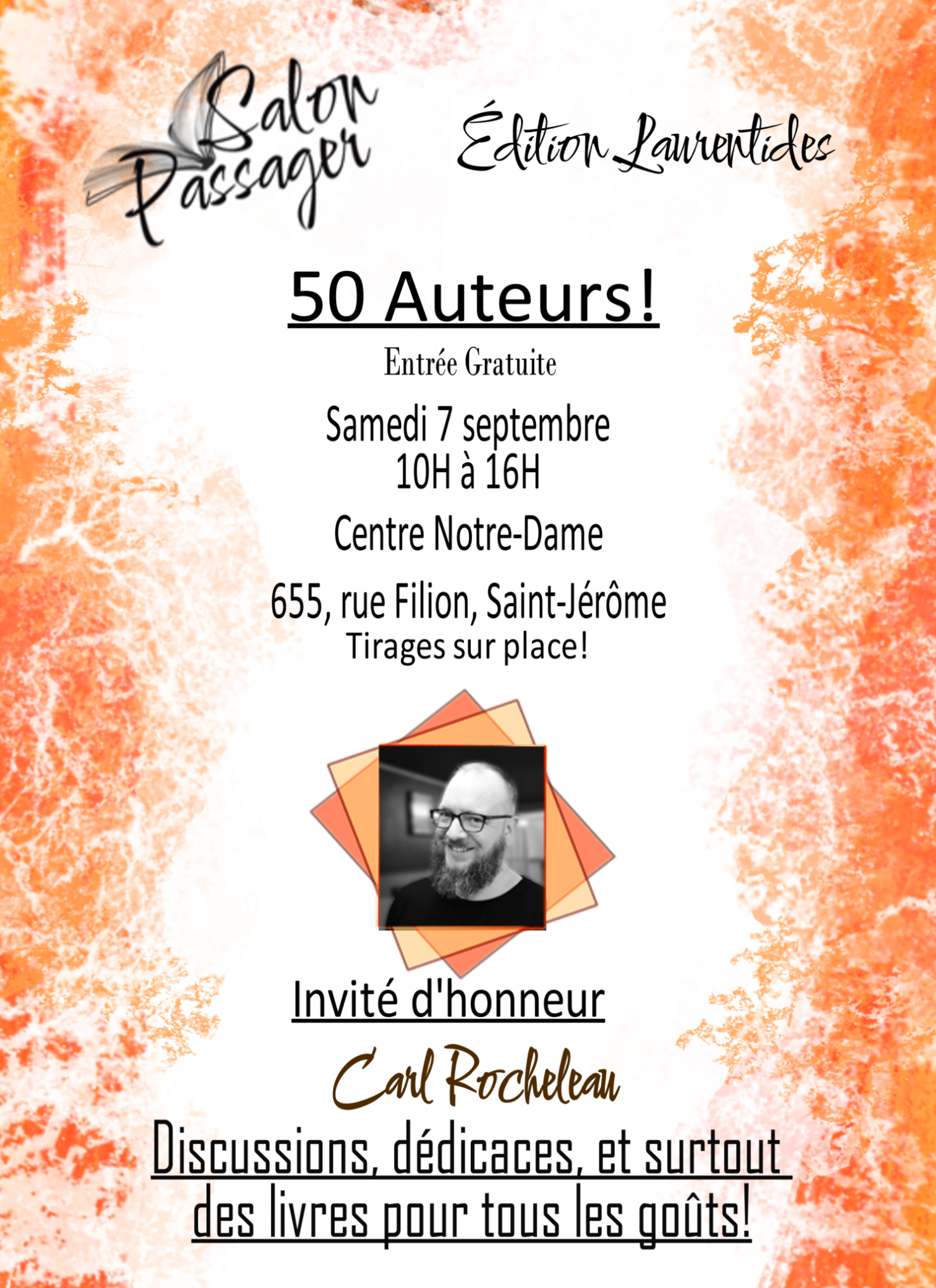 Salon Passager/Édition Laurentides 2024