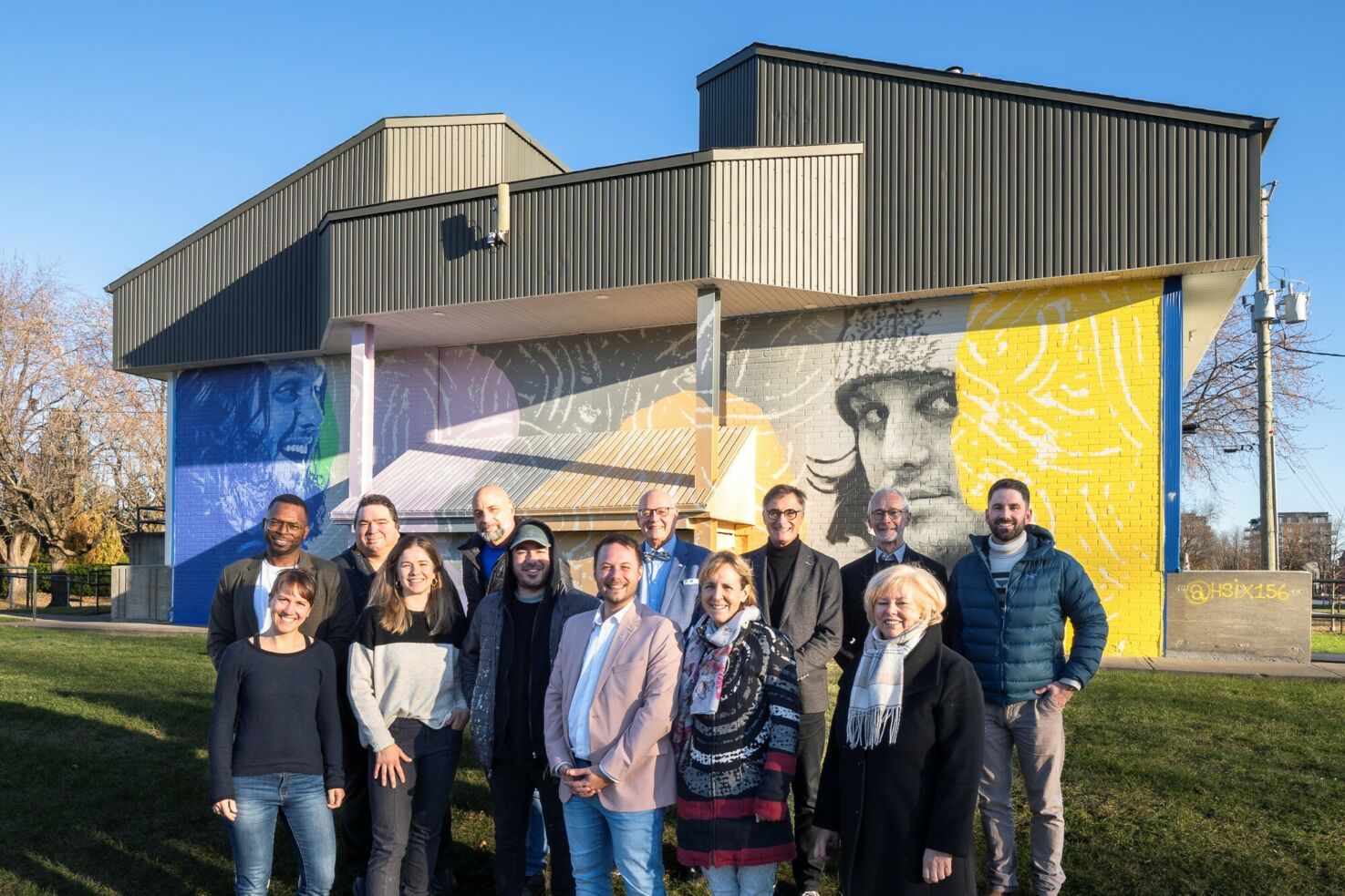 Ville de Repentigny/Dévoilement de la murale hommage Karl Tremblay