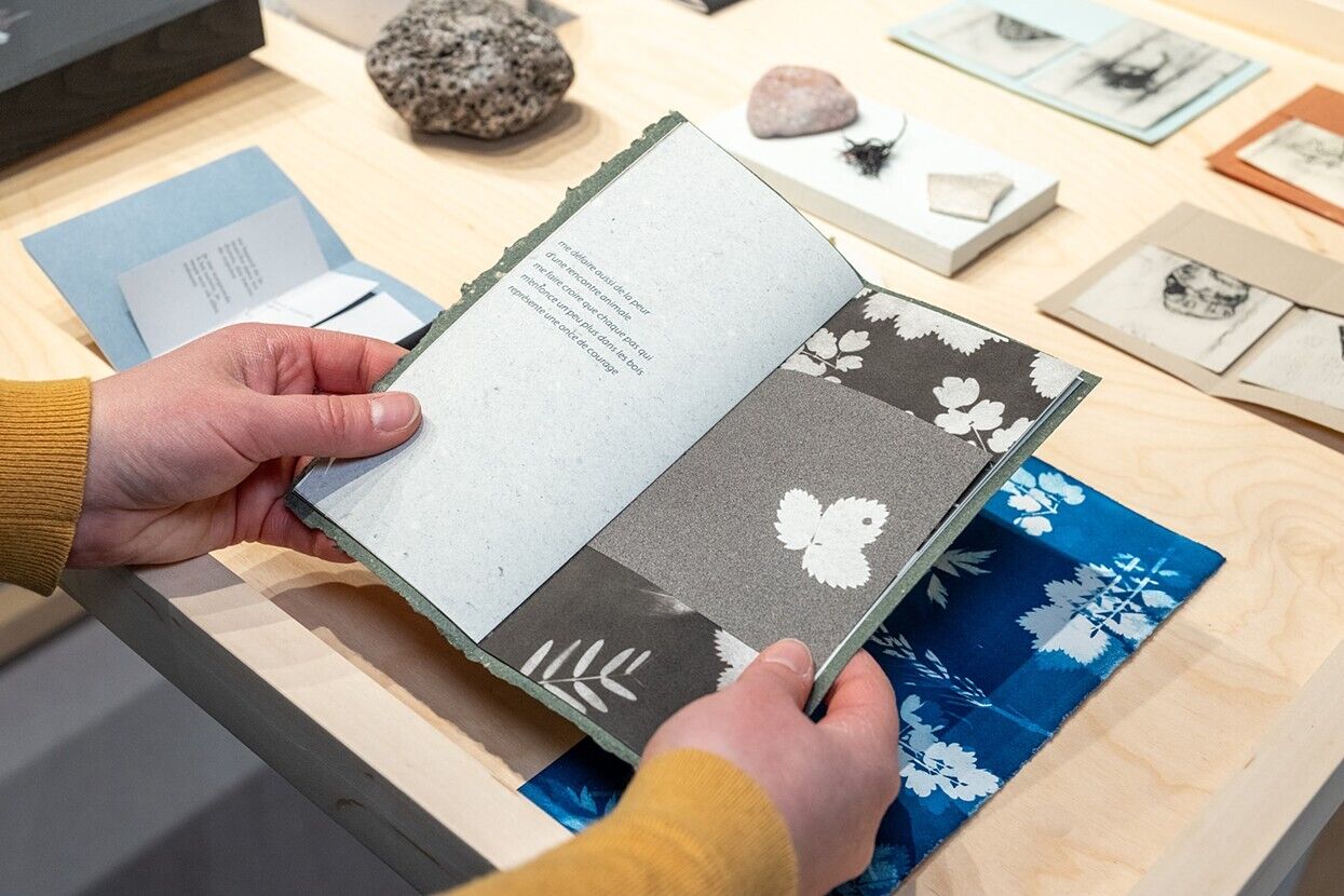 Émilie Bernard/Autour du livre deux /Photo Moïse Marcoux-Chabot
