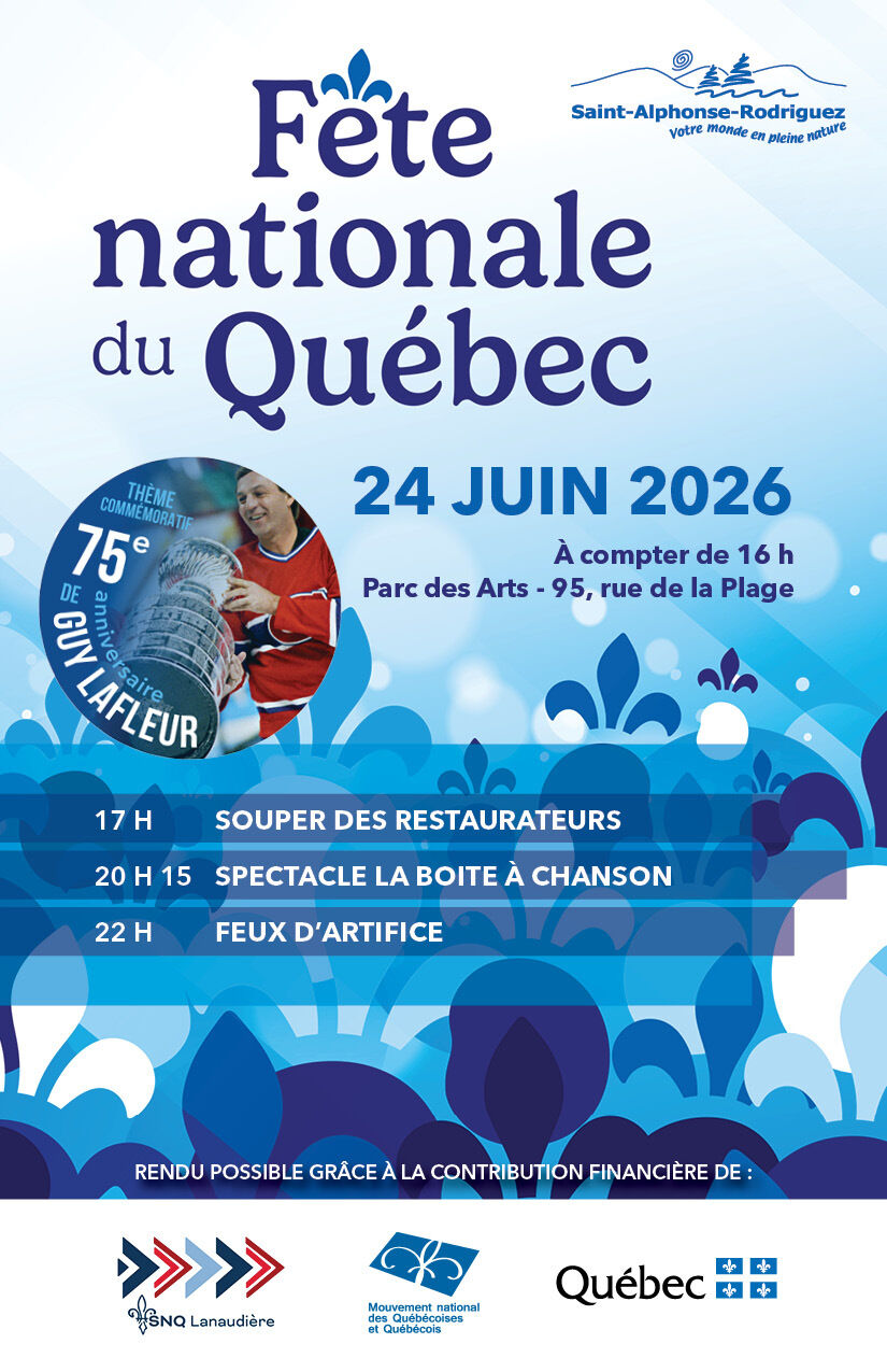 Saint-Alphonse-Rodriguez/Fête nationale 2026