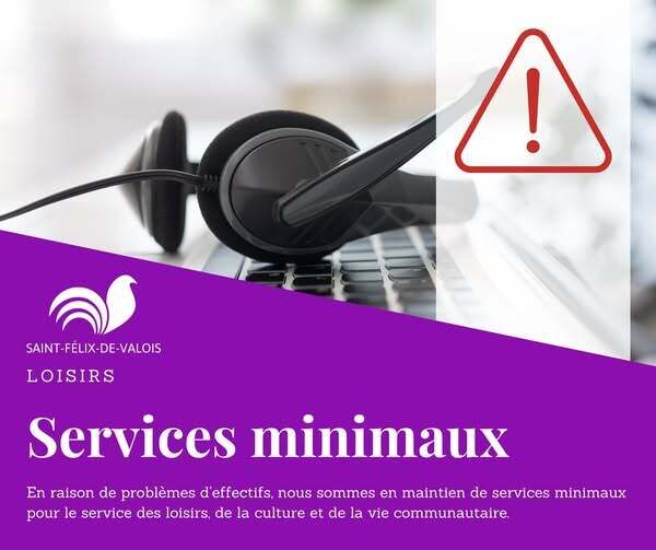 Saint-Félix-de-Valois/Services minimaux