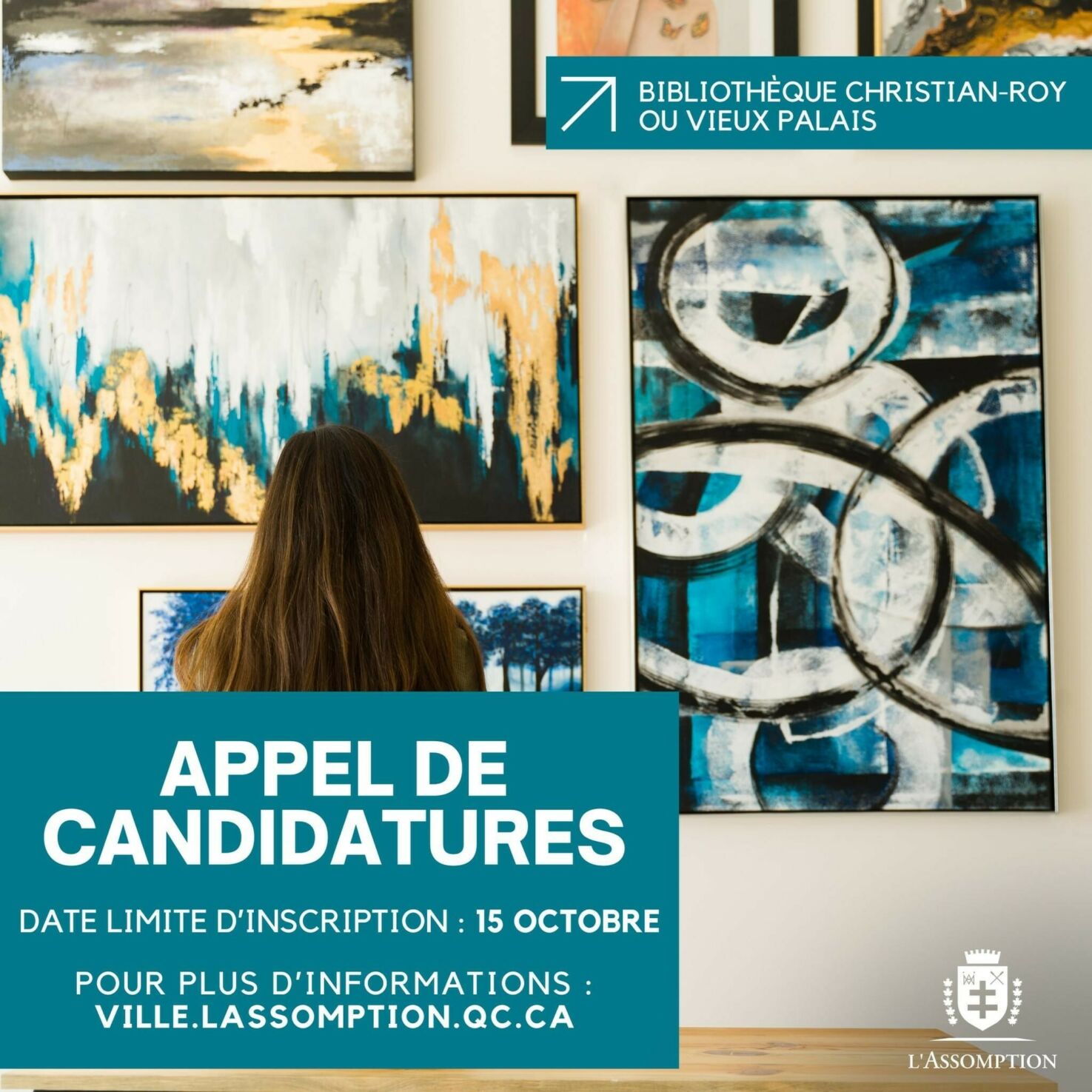 Ville de L'Assomption/Appel de candidatures 2025