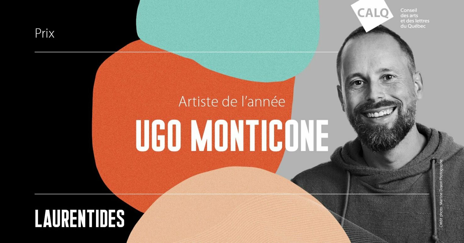 Ugo Monticone Artiste de l'année 2021 dans les Laurentides