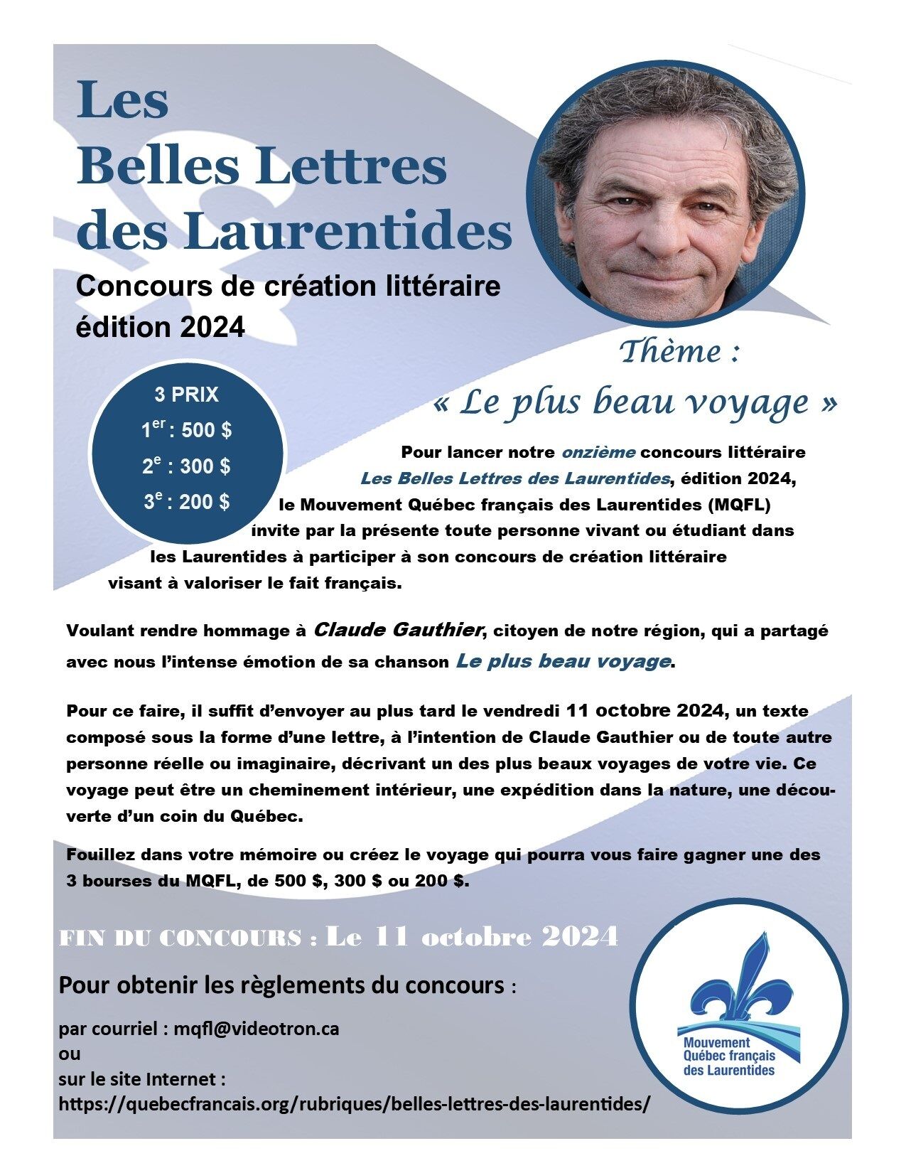 Les Belles Lettres des Laurentides 2024