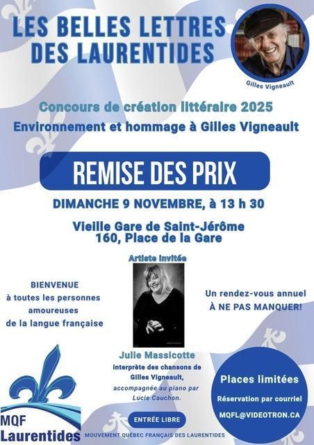 Les Belles Lettres des Laurentides 2025
