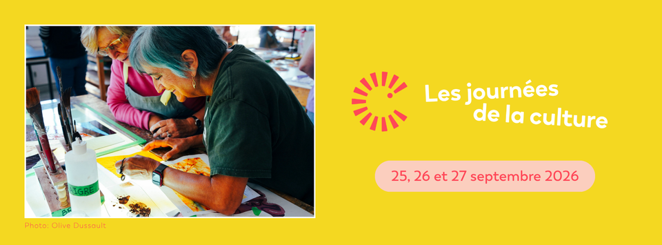 Les Journées de la culture 2026
