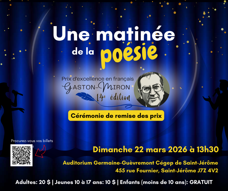 Une matinée de la poésie 2026