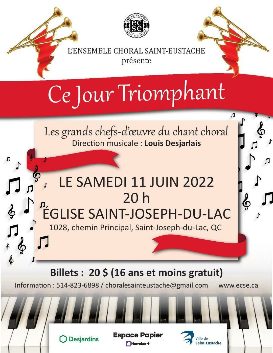 Ensemble choral Saint-Eustache/Juin 2022