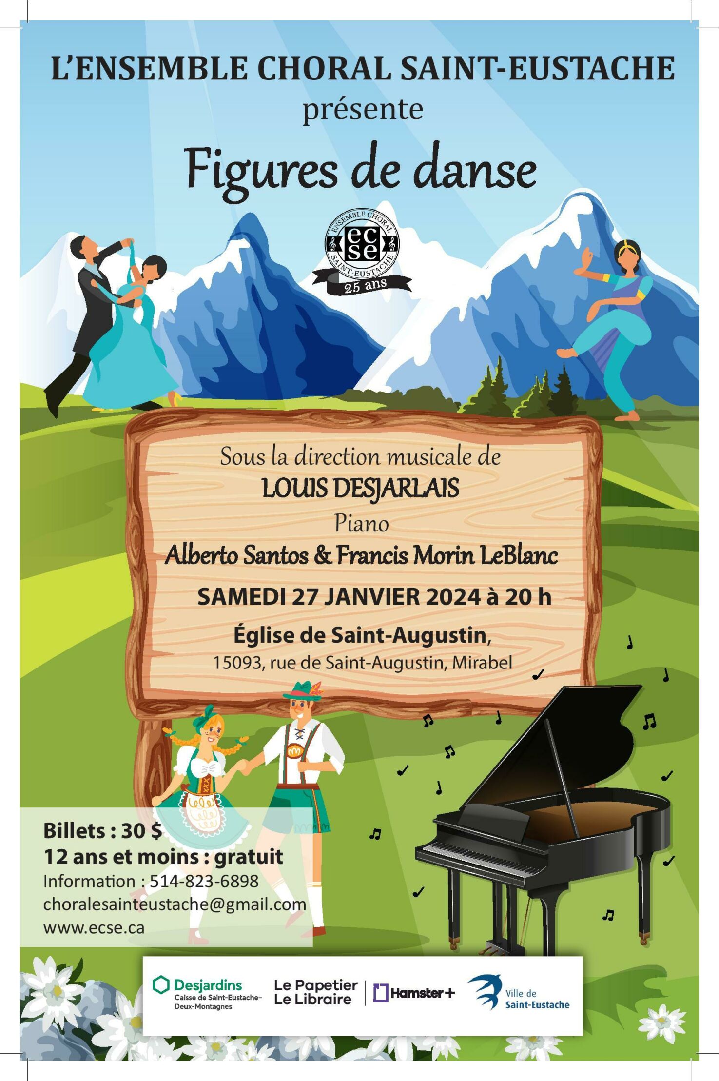 L'ensemble choral Saint-Eustache/Concert de janvier 2024