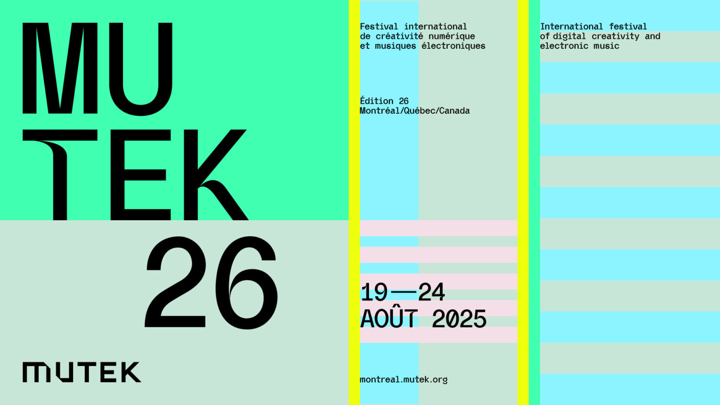 MUTEK Programmation 2025