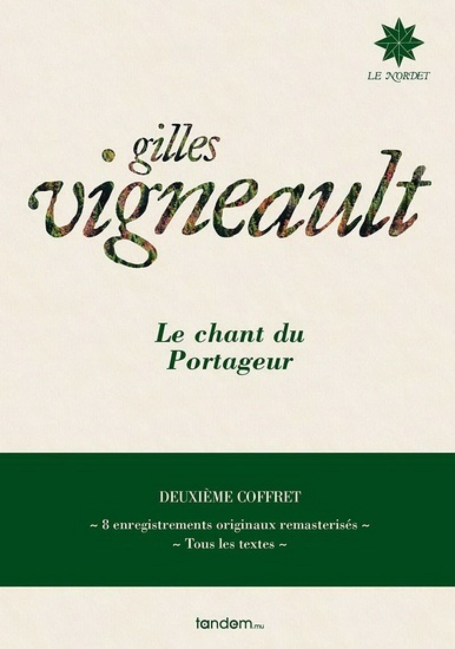 Gilles Vigneault/Deuxième coffret