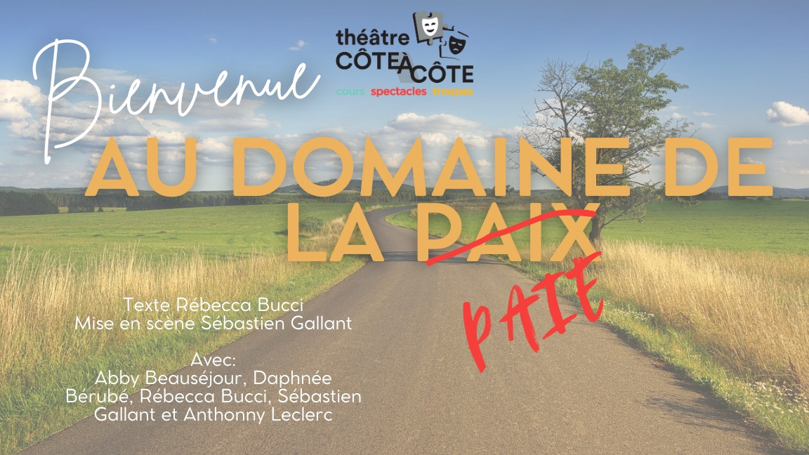Bienvenue au Domaine de la paix