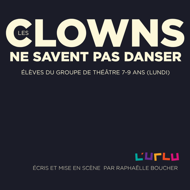 Les clowns ne savent pas danser