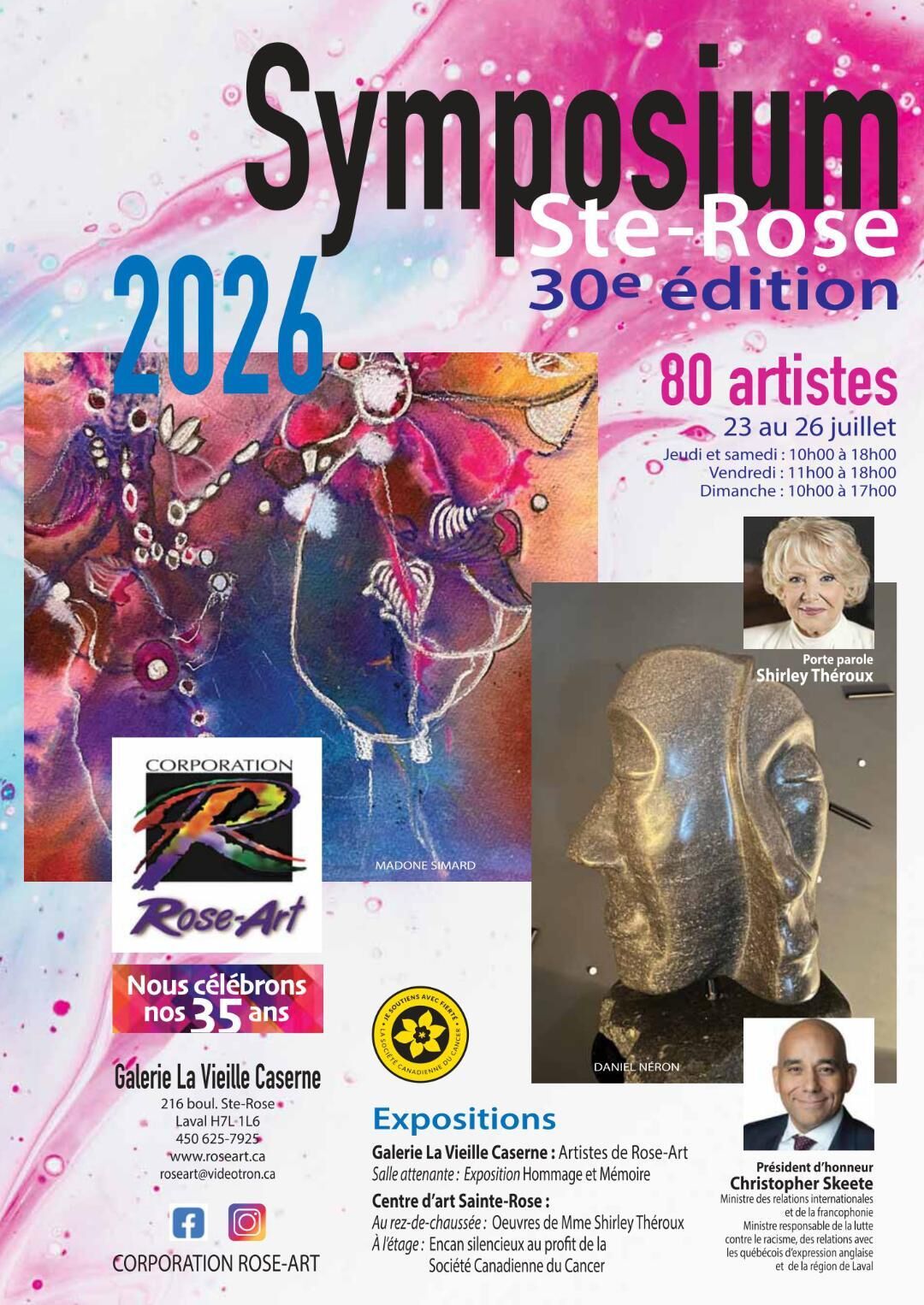 Symposium Sainte-Rose 2026