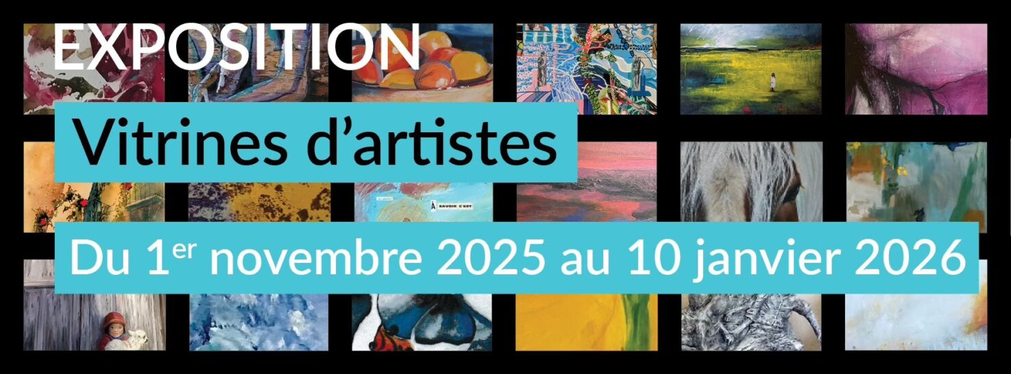 Vitrines d'artistes