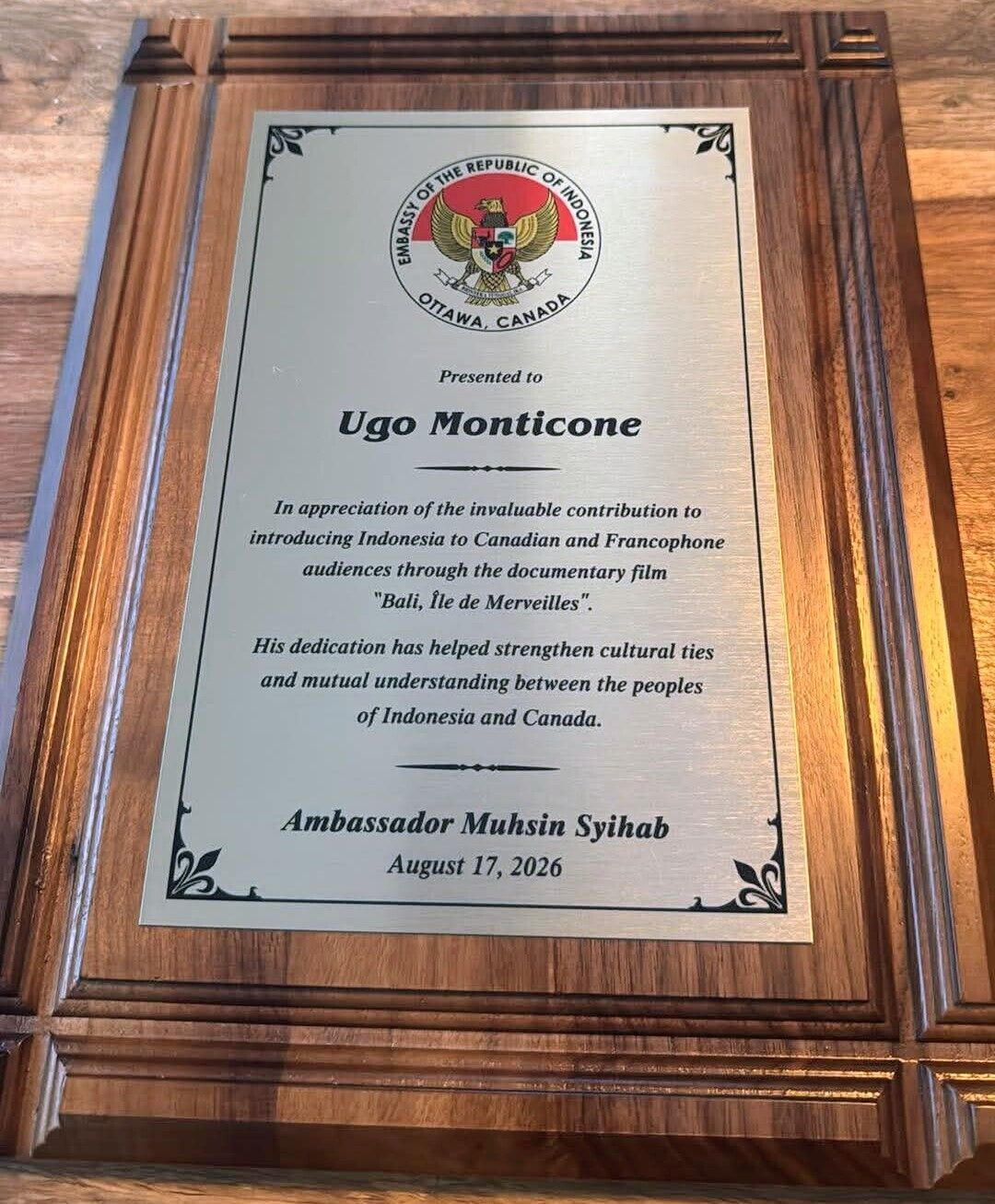 Ugo Monticone/Hommage