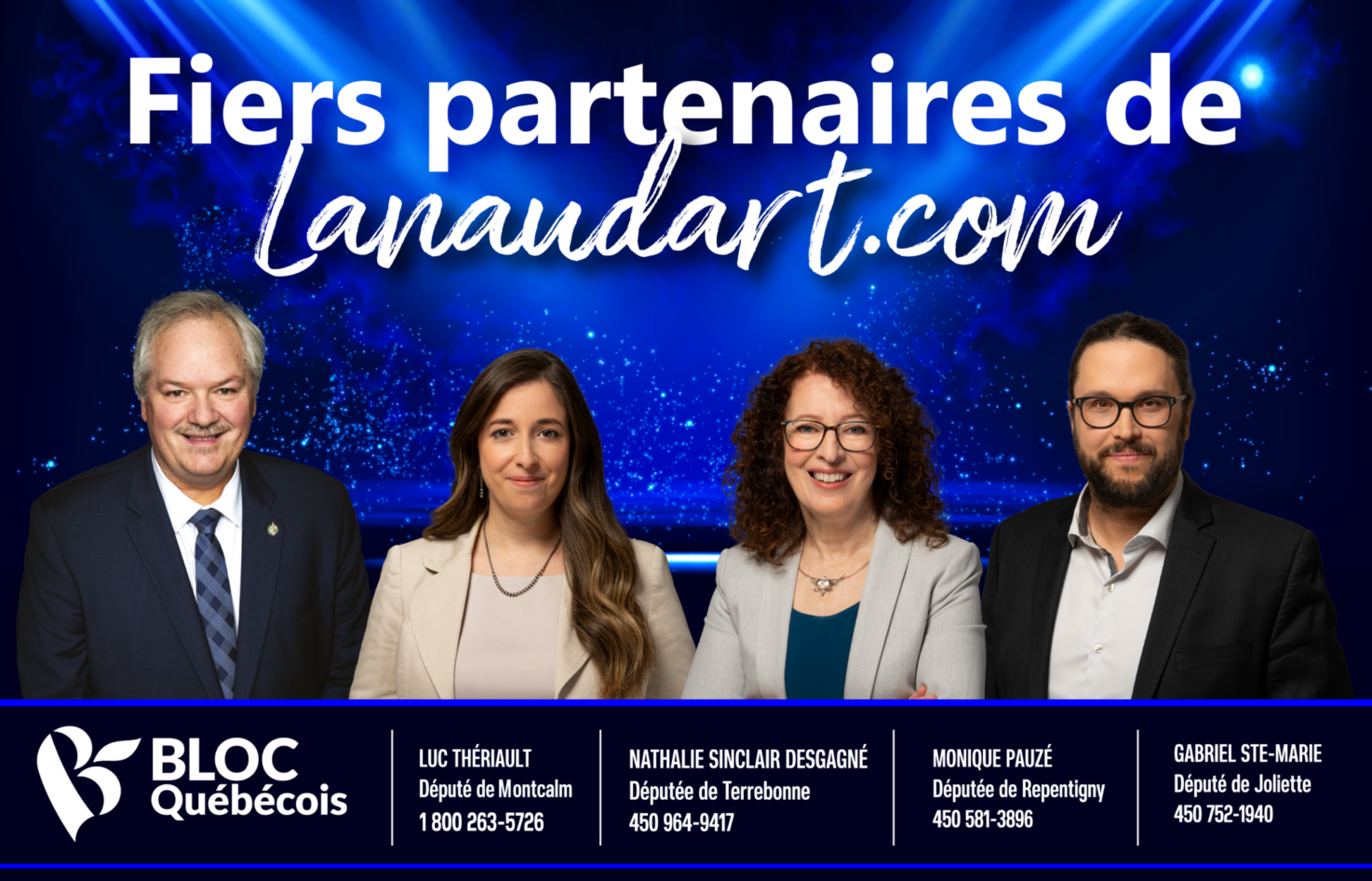 Lanaudart/Publicité Bloc Québécois 2023