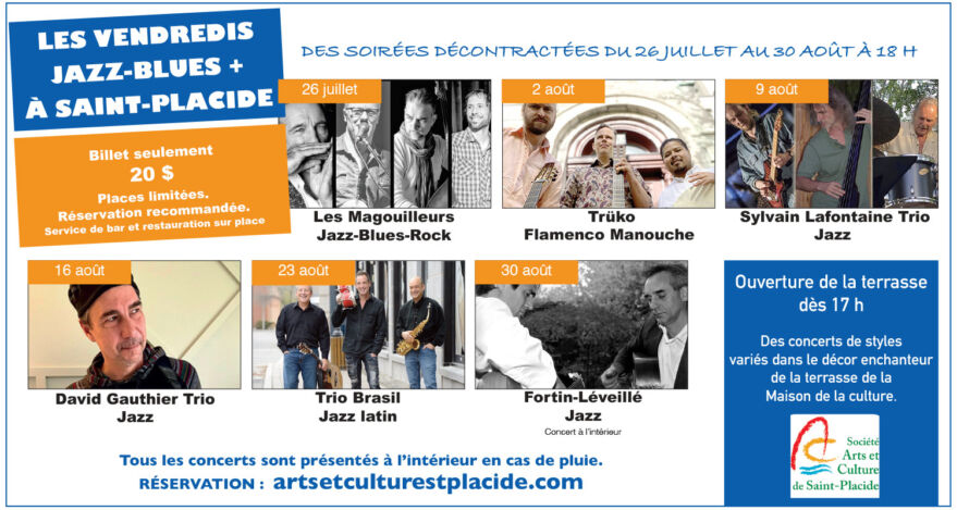 Pub Arts et culture Saint-Placide 17-07-2024