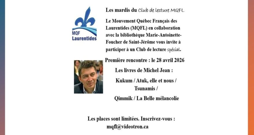Club de lecture/Michel Jean